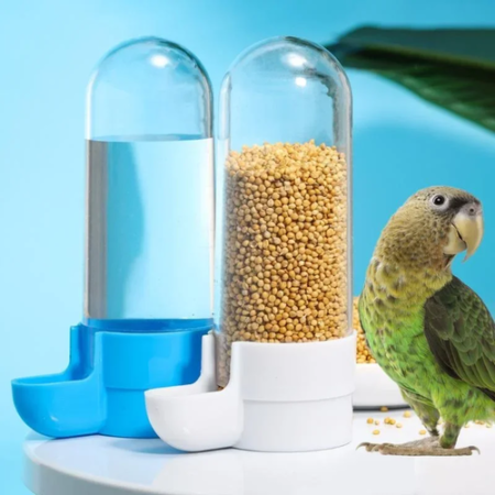 Hanging Pet Feeder Squirrel Parrot Water Dispenser Pet Bird Food Box