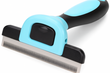 Pet Deshedding Tool - Professional Undercoat Rake for Dogs & Cats